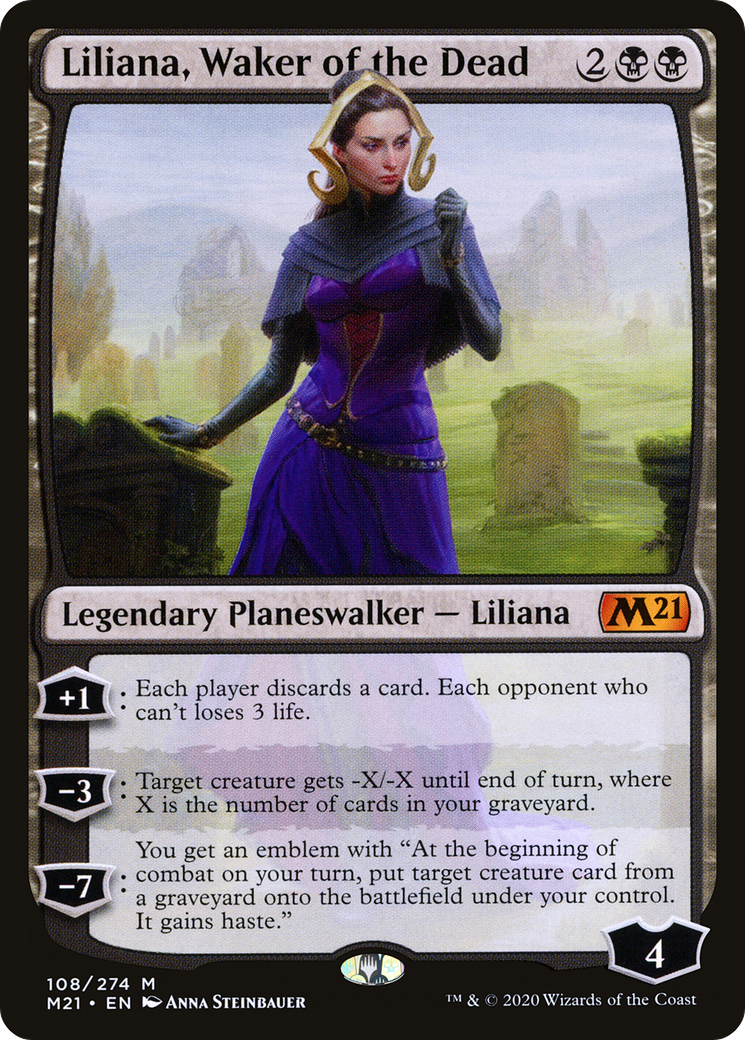 Liliana, Waker of the Dead [M21-108]