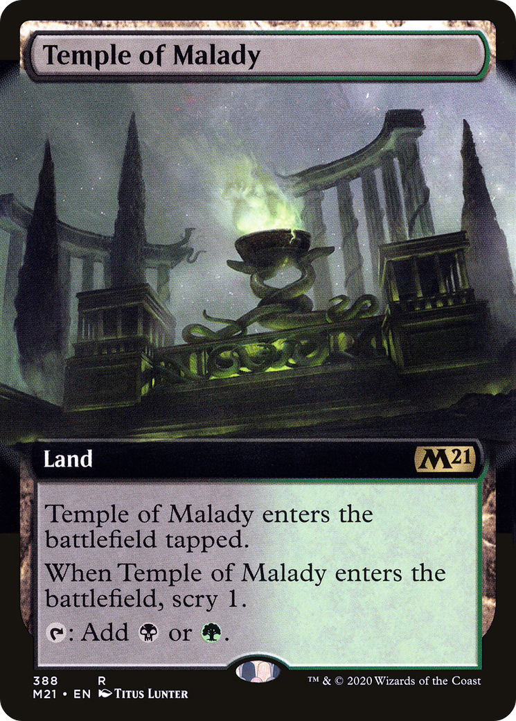 Temple of Malady - Extended Art [M21-388]