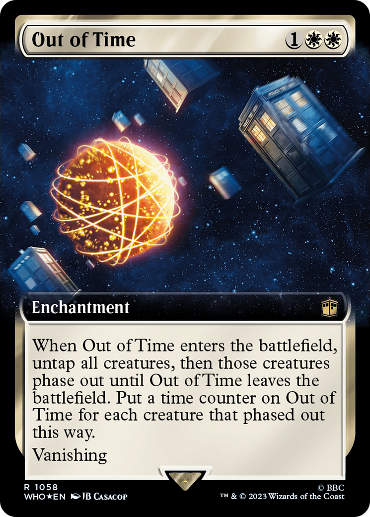 Out of Time - Extended Art - Surge Foil [WHO-1058]