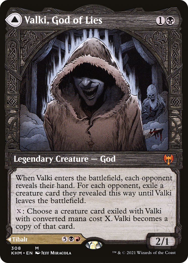 Valki, God of Lies // Tibalt, Cosmic Impostor - Showcase [KHM-308]