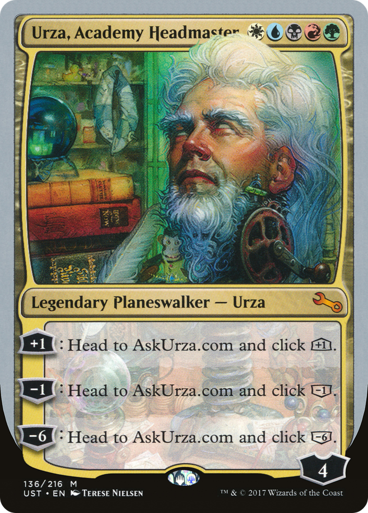 Urza, Academy Headmaster [UST-136]