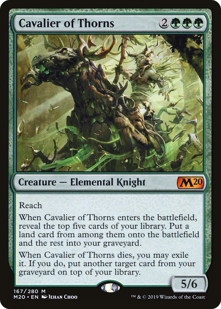 Cavalier of Thorns [M20-167]