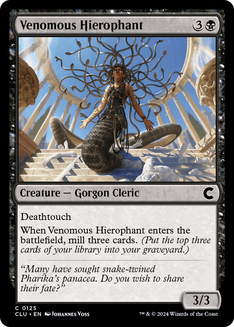 Venomous Hierophant [CLU-125]