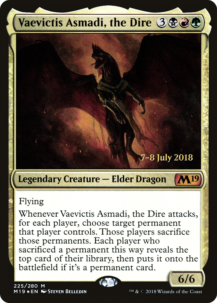 Vaevictis Asmadi, the Dire - Prerelease Promo [PM19-225s]