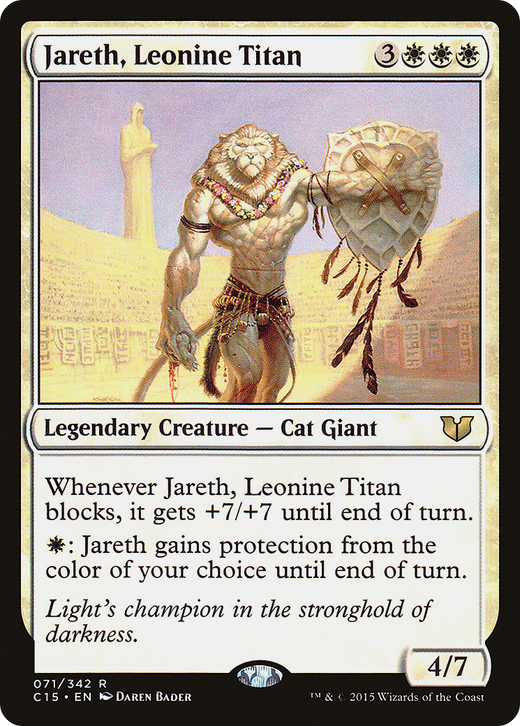 Jareth, Leonine Titan [C15-71]