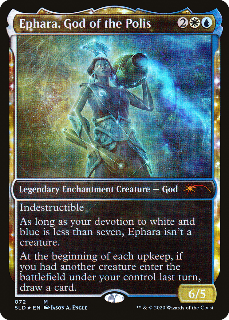 Ephara, God of the Polis - Showcase - Full Art [SLD-72]