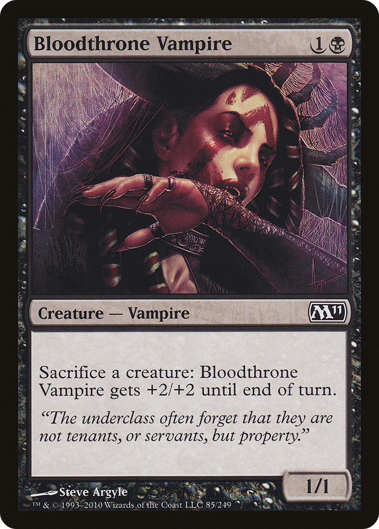 Bloodthrone Vampire [M11-85]