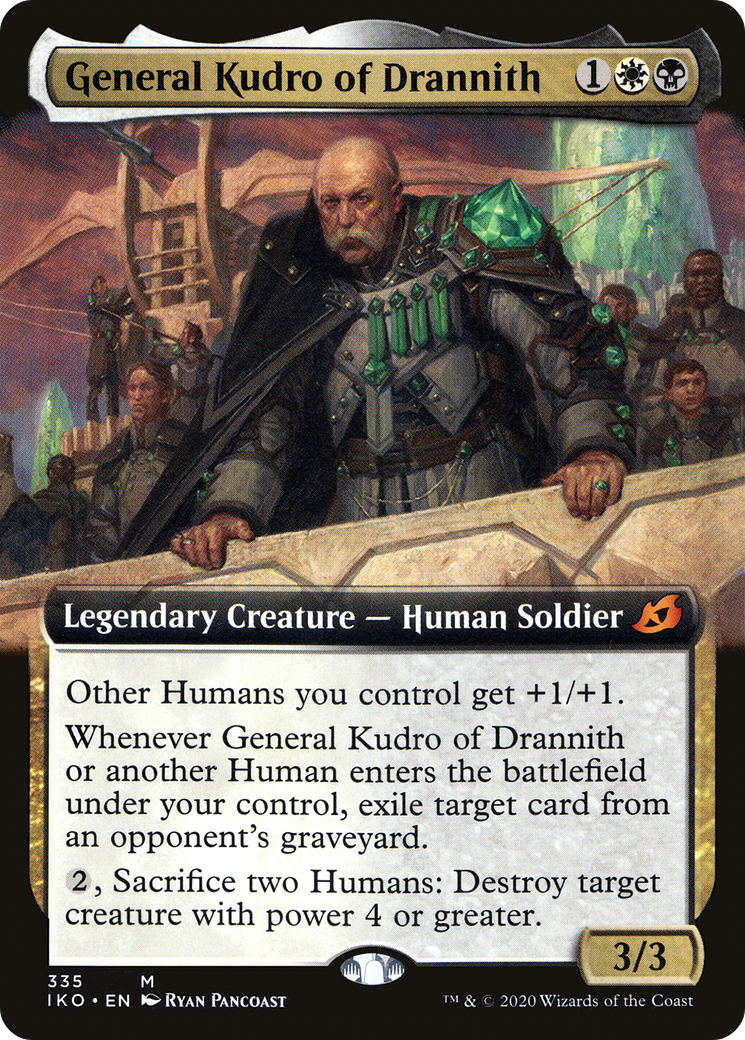 General Kudro of Drannith - Extended Art [IKO-335]