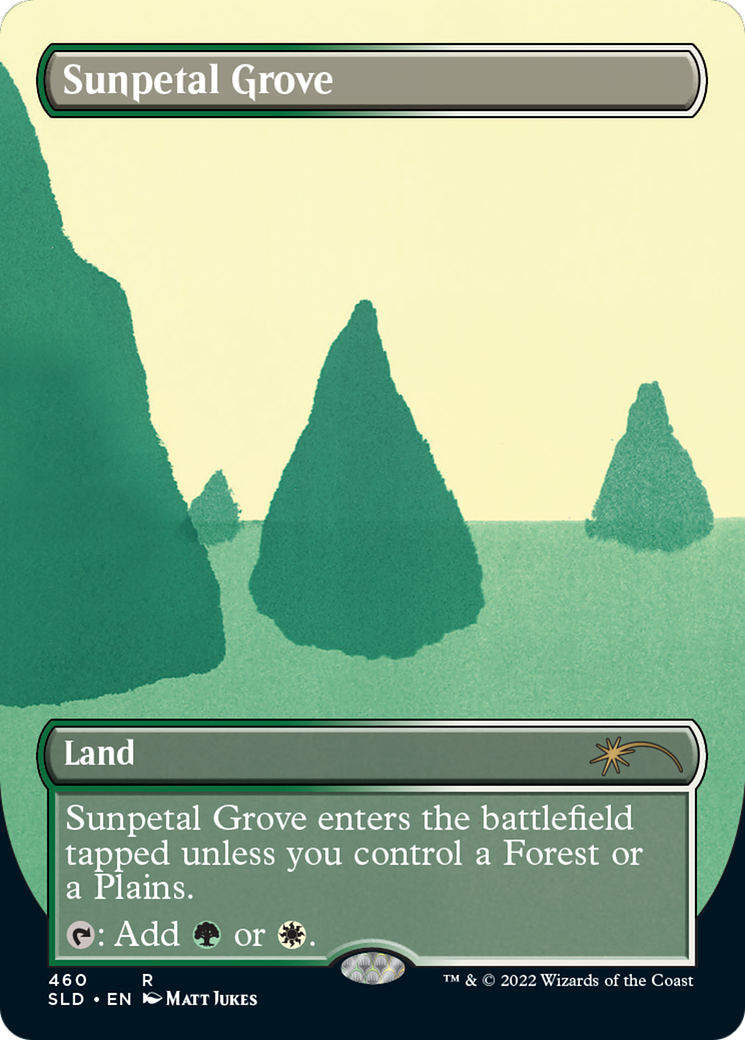 Sunpetal Grove - Borderless - Full Art [SLD-460]