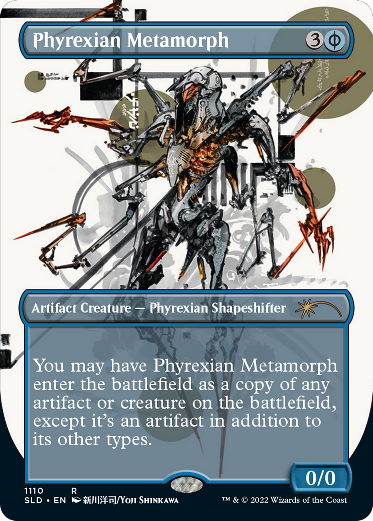 Phyrexian Metamorph - Borderless - Full Art [SLD-1110]