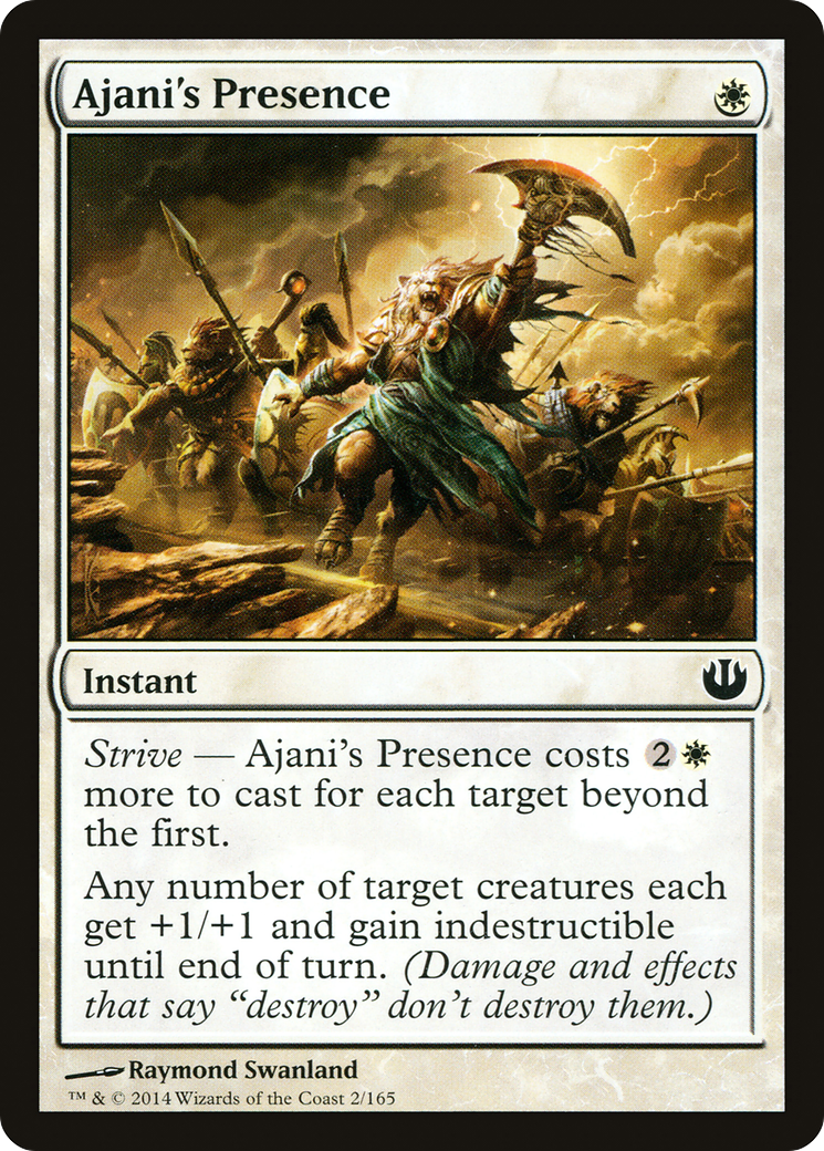 Ajani's Presence [JOU-2]