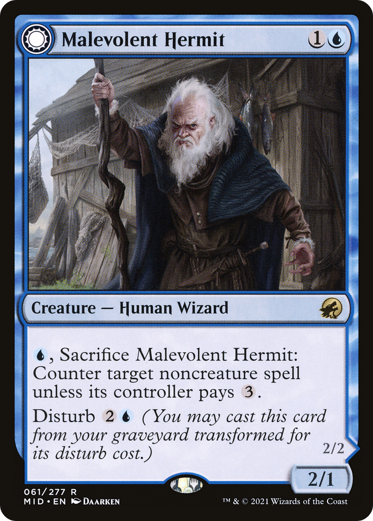 Malevolent Hermit // Benevolent Geist [MID-61]