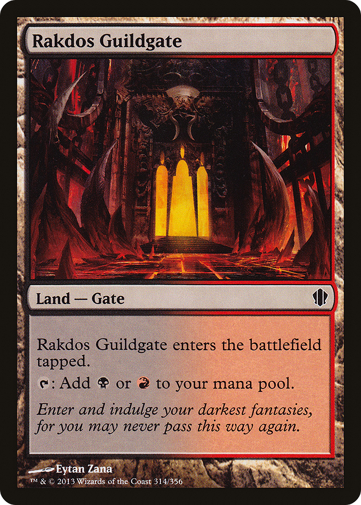 Rakdos Guildgate [C13-314]