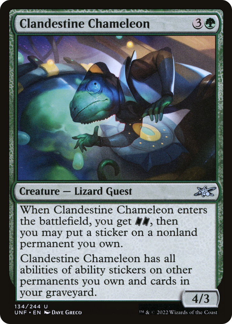 Clandestine Chameleon [UNF-134]