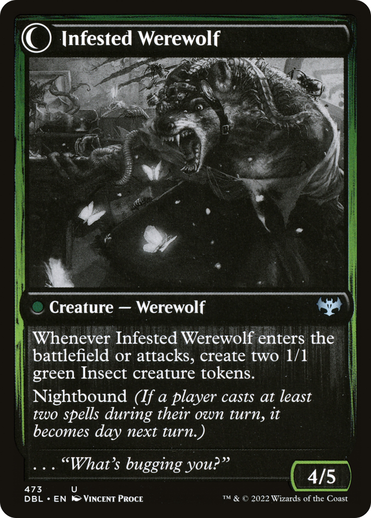 Infestation Expert // Infested Werewolf [DBL-473]