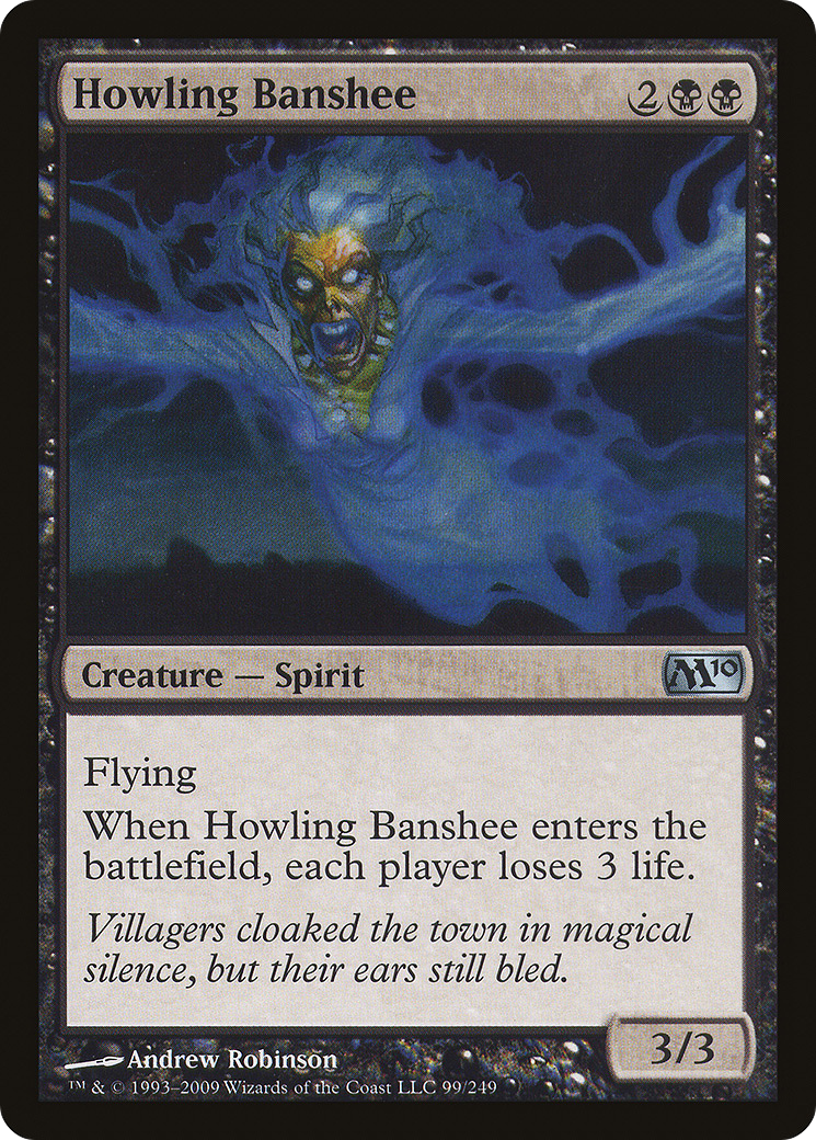 Banshee hurlante [M10-99]