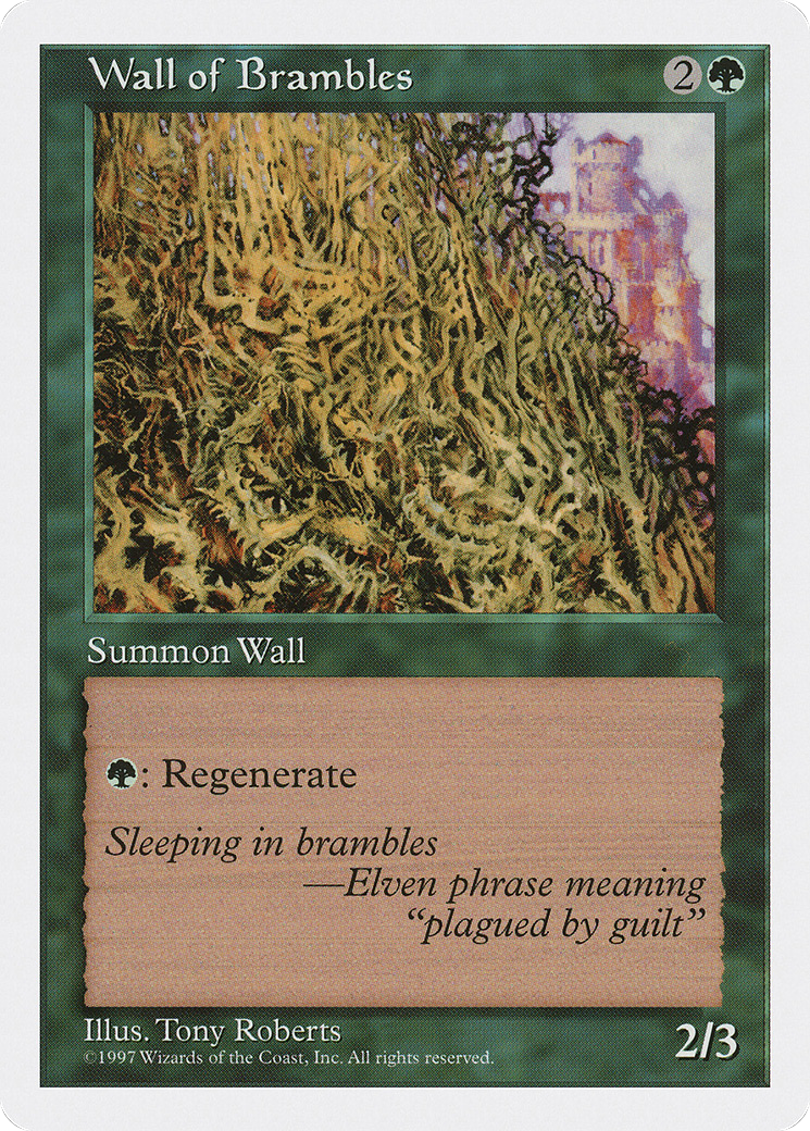 Wall of Brambles [5ED-338]