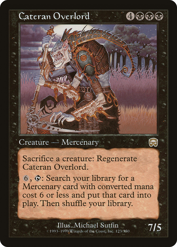 Cateran Overlord [MMQ-123]