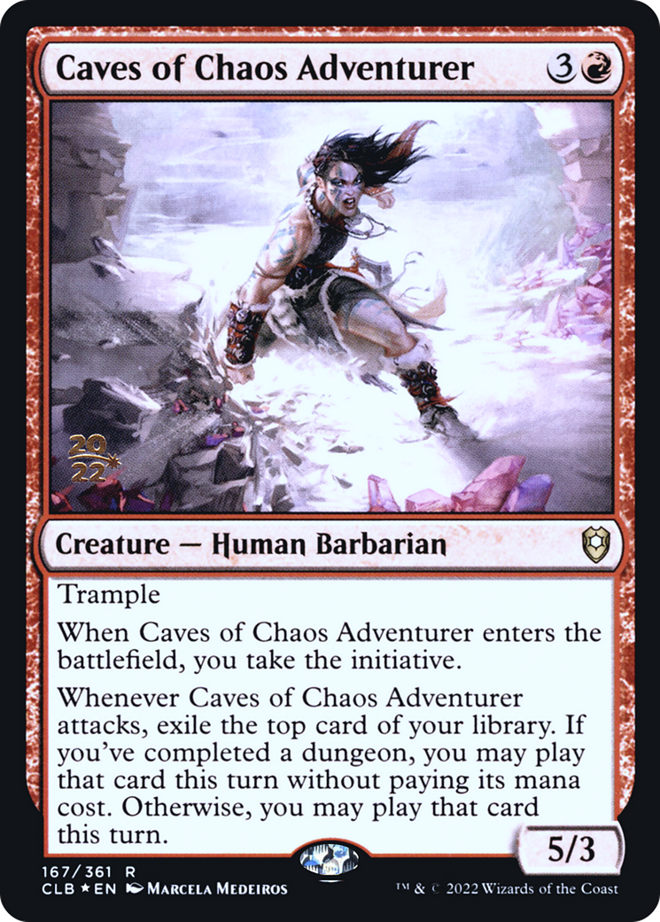 Caves of Chaos Adventurer - Prerelease Promo [PCLB-167s]