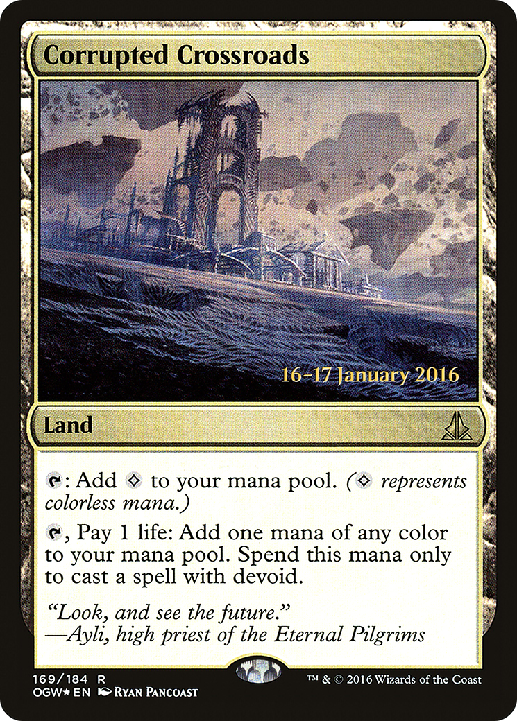 Corrupted Crossroads - Prerelease Promo [POGW-169s]