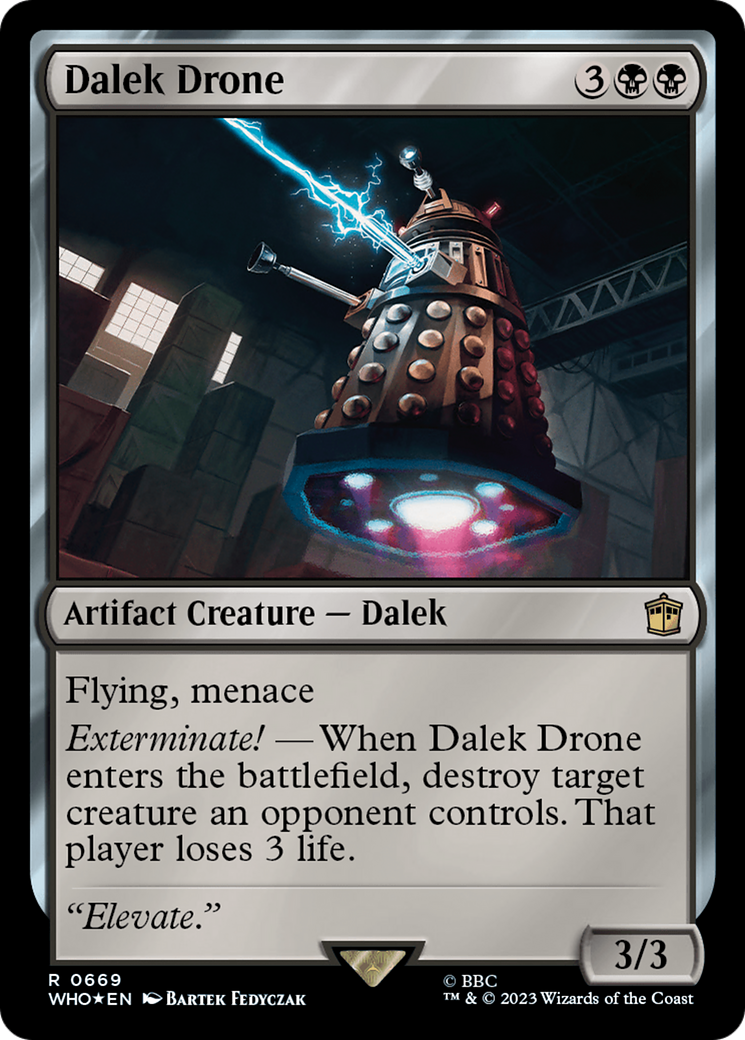 Dalek Drone - Surge Foil [WHO-669]