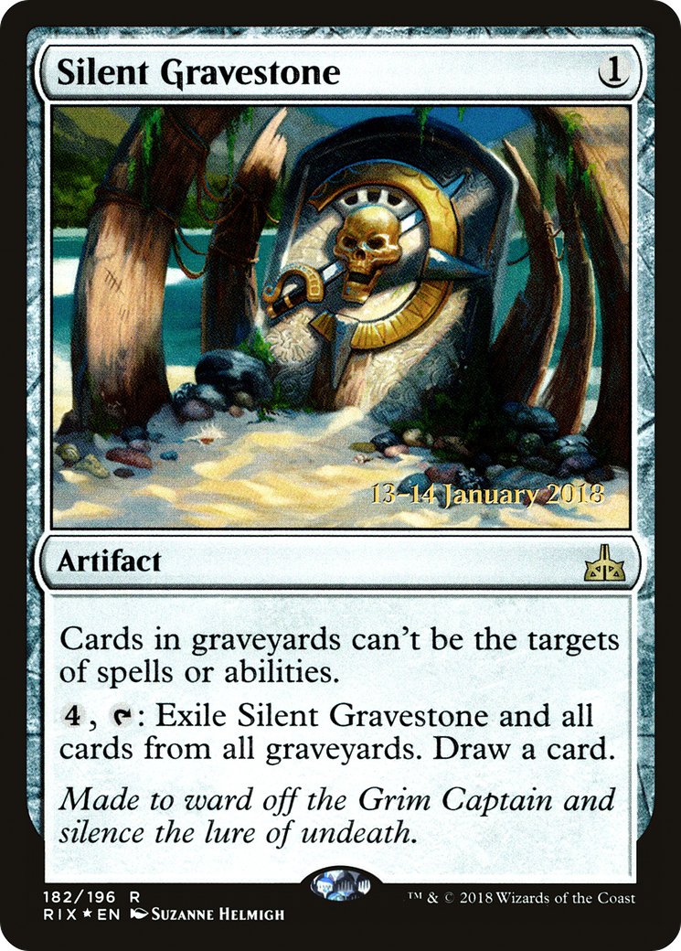 Silent Gravestone - Prerelease Promo [PRIX-182s]