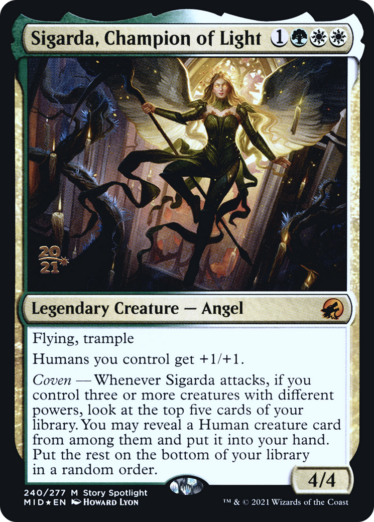 Sigarda, Champion of Light - Prerelease Promo [PMID-240s]