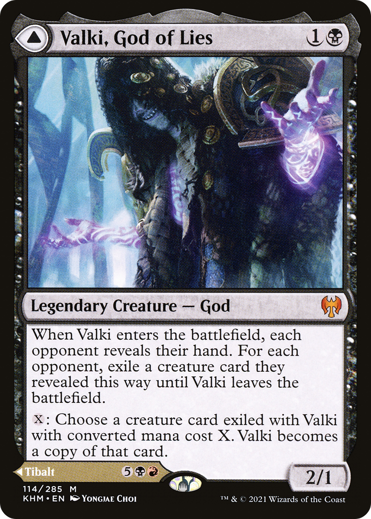 Valki, God of Lies // Tibalt, Cosmic Impostor [KHM-114]