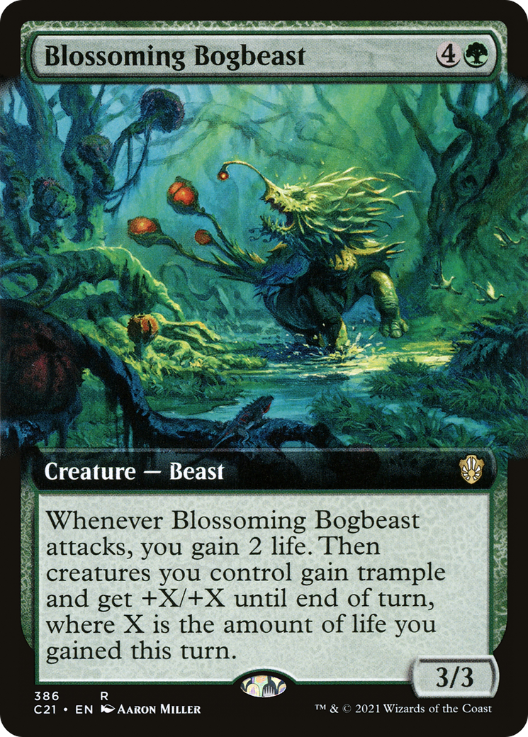 Blossoming Bogbeast - Extended Art [C21-386]