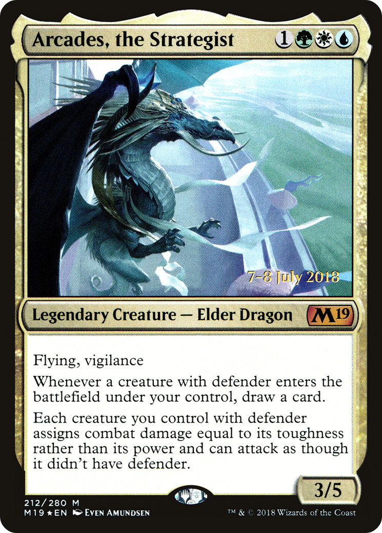 Arcades, the Strategist - Prerelease Promo [PM19-212s]