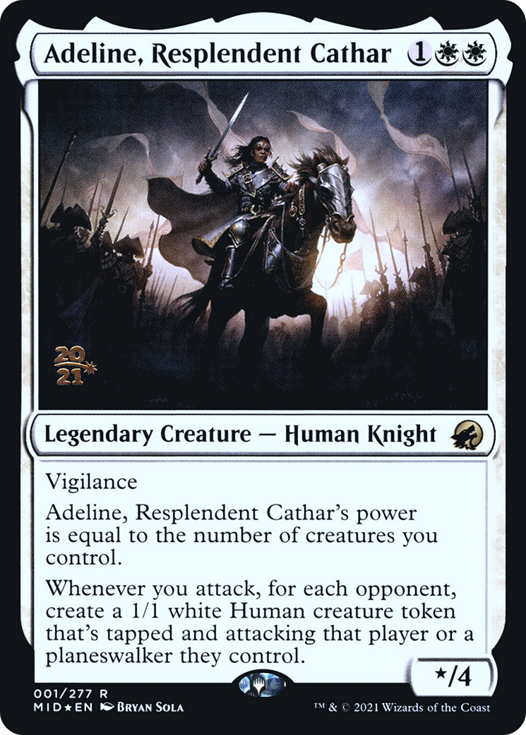 Adeline, Resplendent Cathar - Prerelease Promo [PMID-1s]