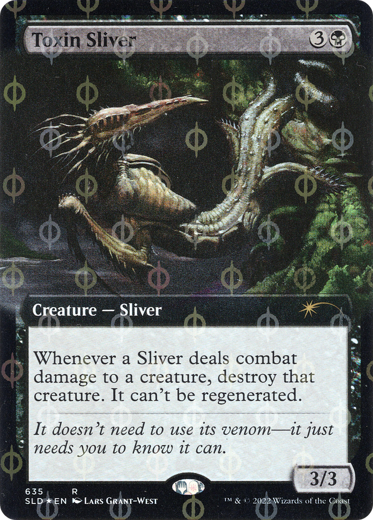 Toxin Sliver - Extended Art - Compleat Foil [SLD-635Φ]