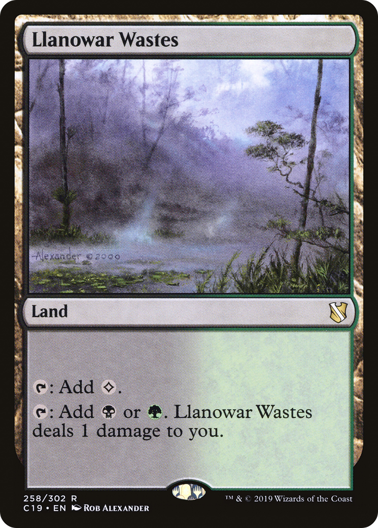 Llanowar Wastes [C19-258]