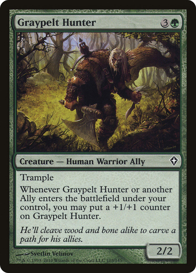 Graypelt Hunter [WWK-103]