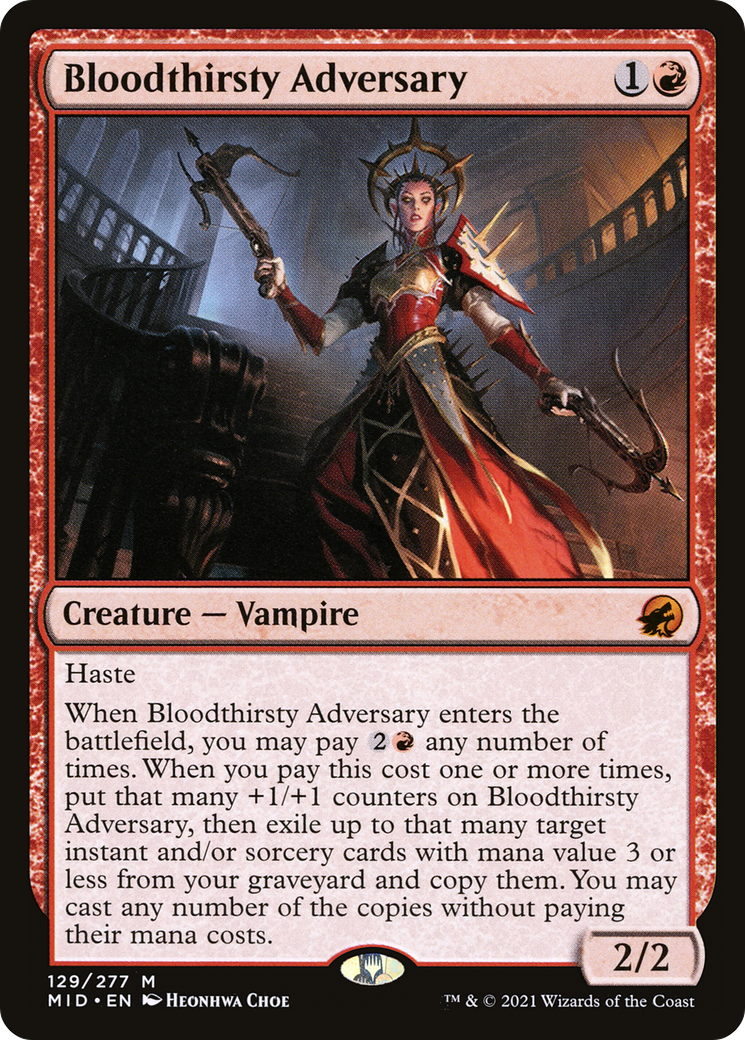 Bloodthirsty Adversary [MID-129]