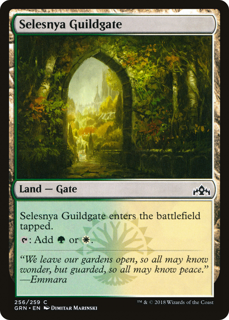 Selesnya Guildgate [GRN-256]