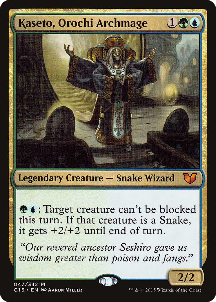 Kaseto, Orochi Archmage [C15-47]