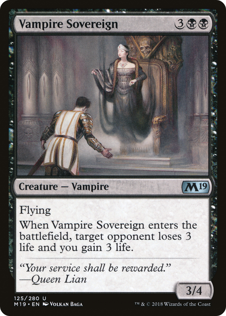 Vampire Sovereign [M19-125]