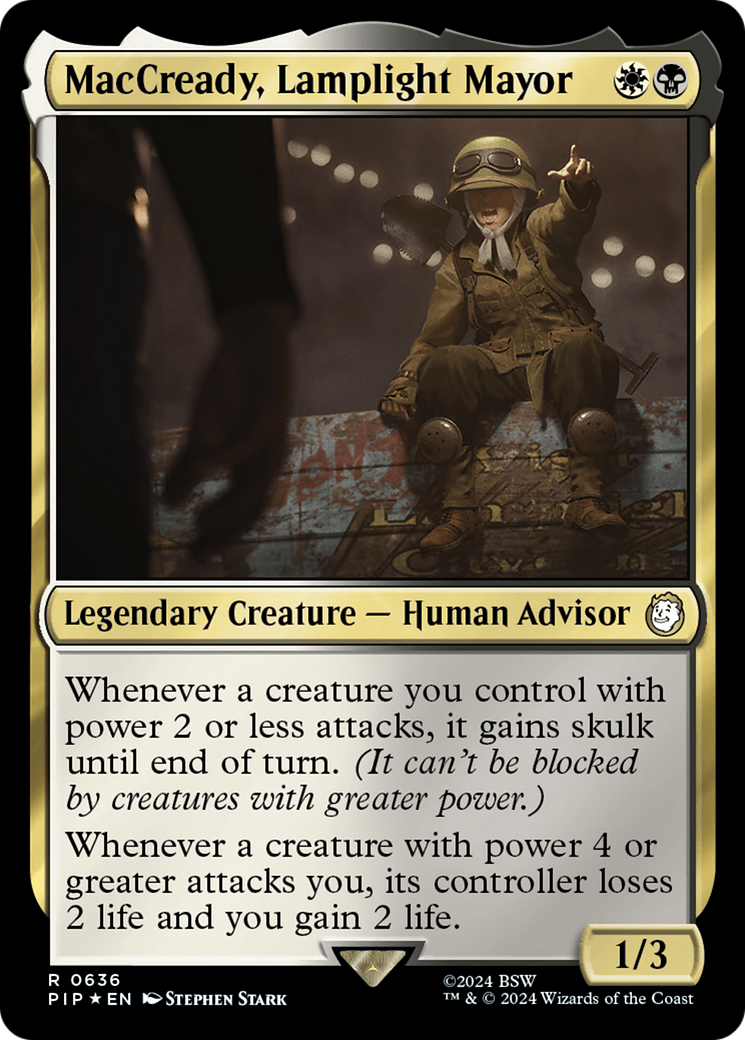 MacCready, Lamplight Mayor - Surge Foil [PIP-636]