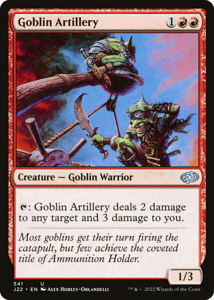 Goblin Artillery [J22-541]