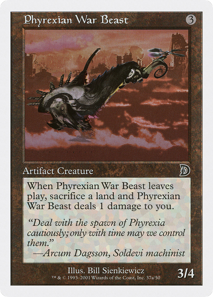 Phyrexian War Beast [DKM-37a]