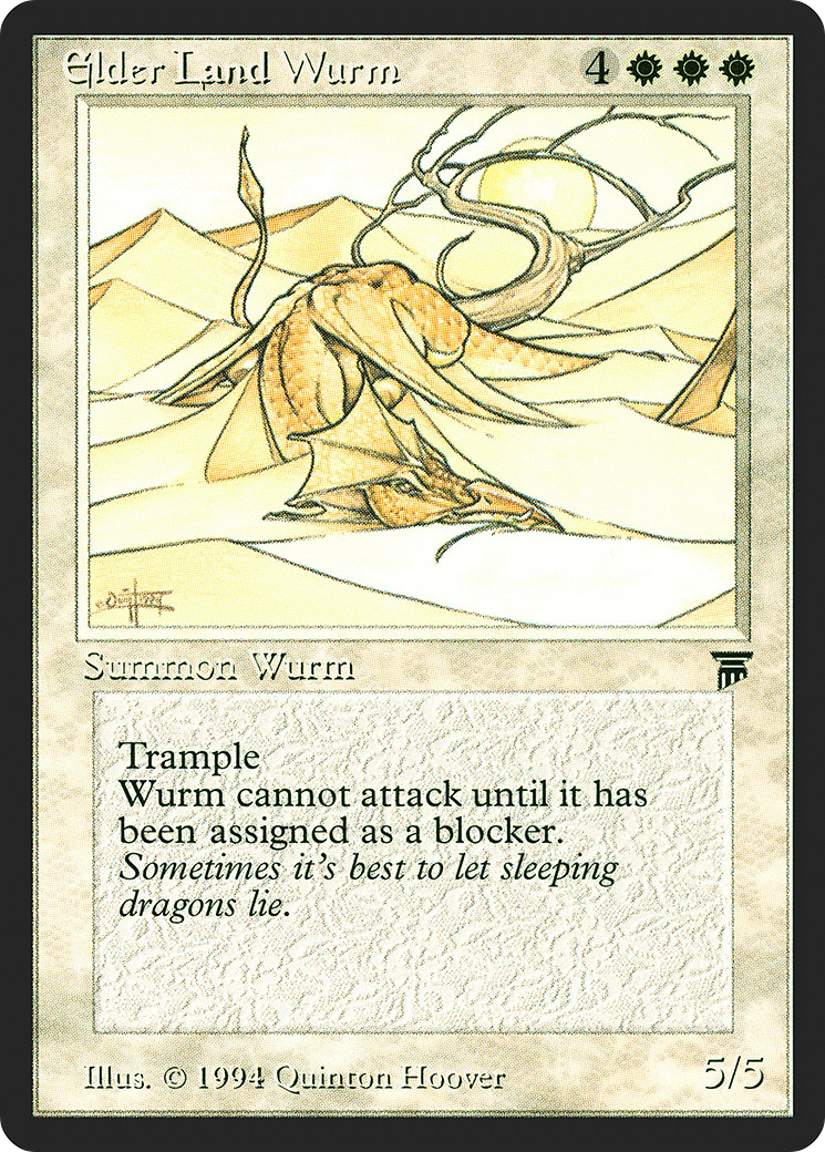 Elder Land Wurm [LEG-11]