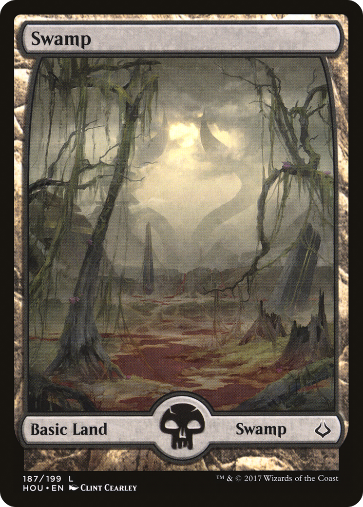 Swamp - Full Art [HOU-187]