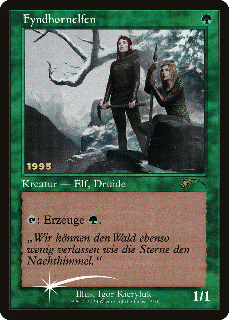 Fyndhorn Elves - Promo [P30A-3]