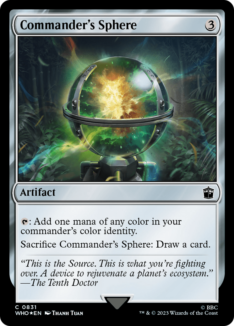 Commander's Sphere - Surge Foil [WHO-831]