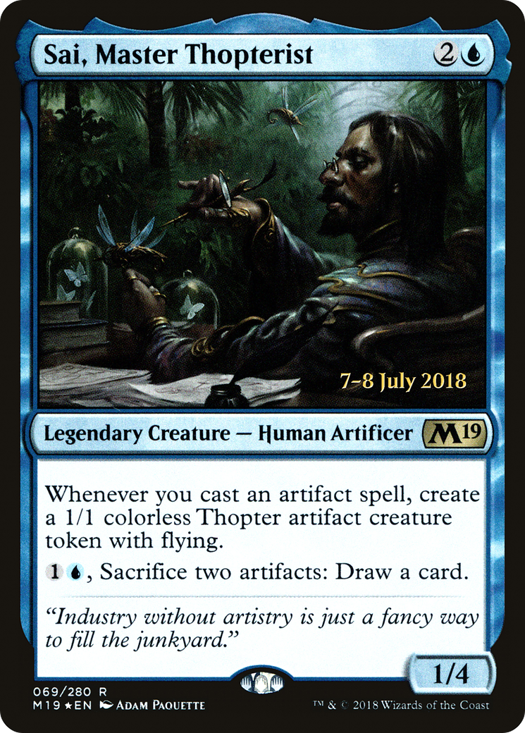 Sai, Master Thopterist - Prerelease Promo [PM19-69s]