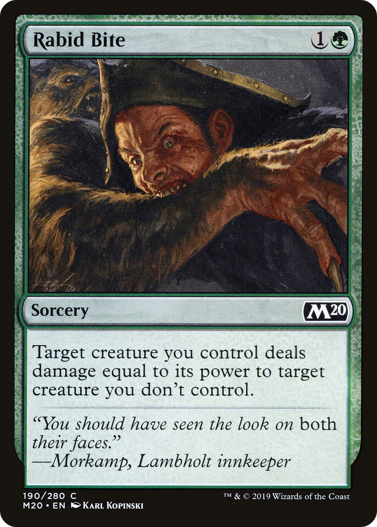 Rabid Bite [M20-190]