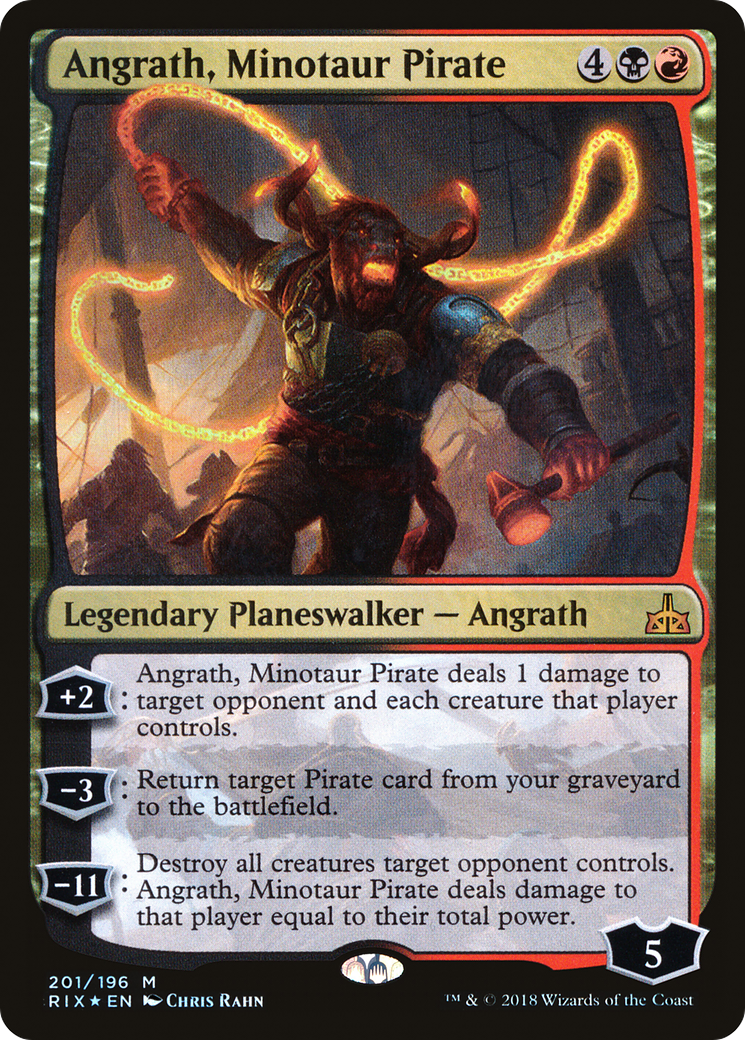 Angrath, Minotaur Pirate [RIX-201]