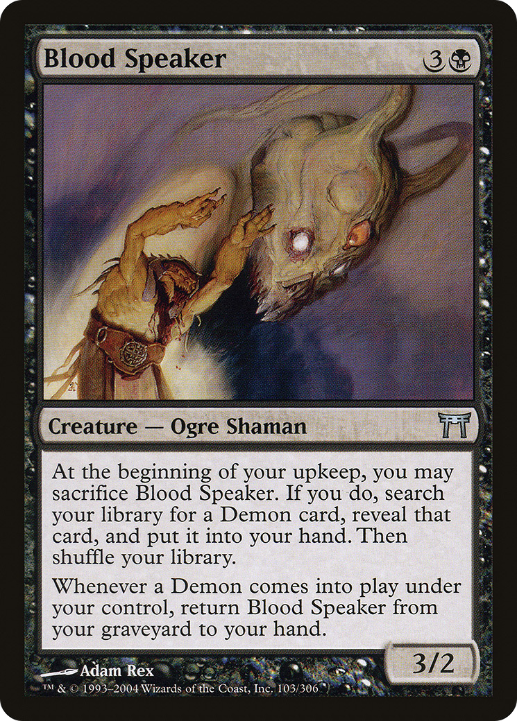 Blood Speaker [CHK-103]