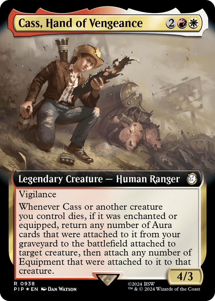 Cass, Hand of Vengeance - Extended Art - Surge Foil [PIP-938]